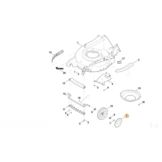 STIHL   Kołpak koła 6340 704 0300